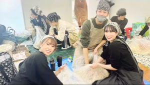 ヨガシエルジャパン　味噌作り