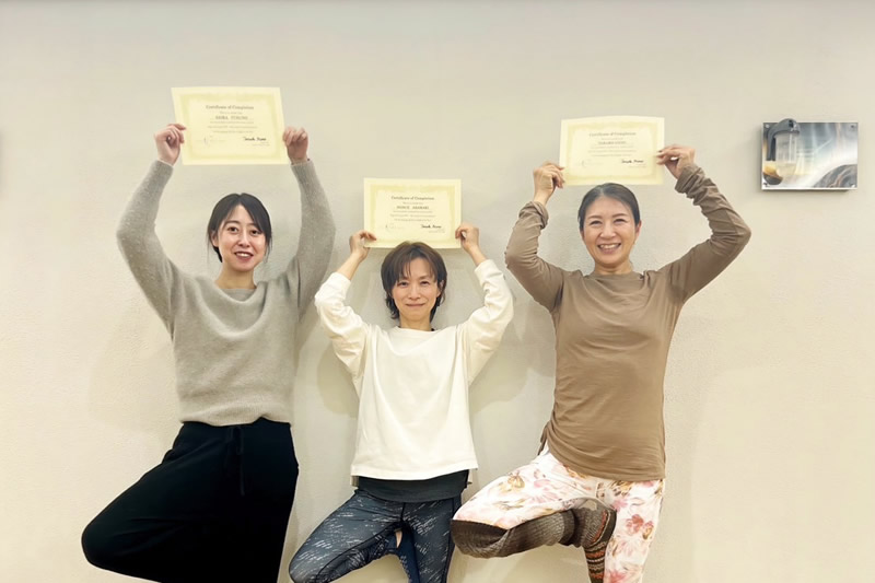 第11期ryt-200 素敵な先生が誕生しました✨